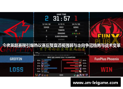 今夜英超赛程引爆热议赛后复盘透视强弱与走向争冠格局与战术变革